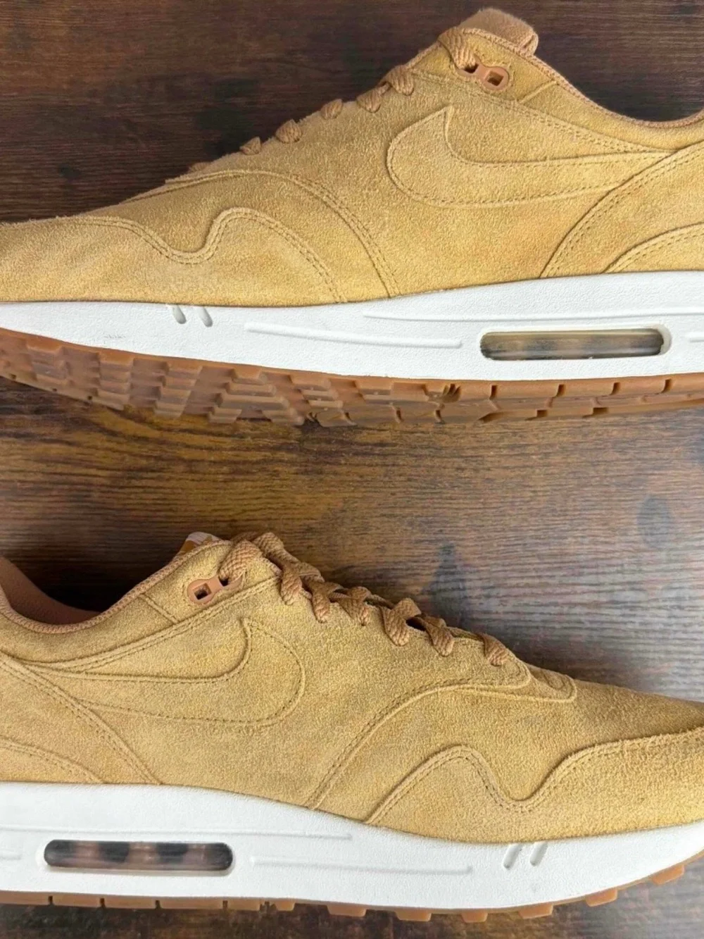 Nike Air Max 1 Premium Flax Wheat 2017 Size 13 875844-203 Men’s Sneakers OG Rare